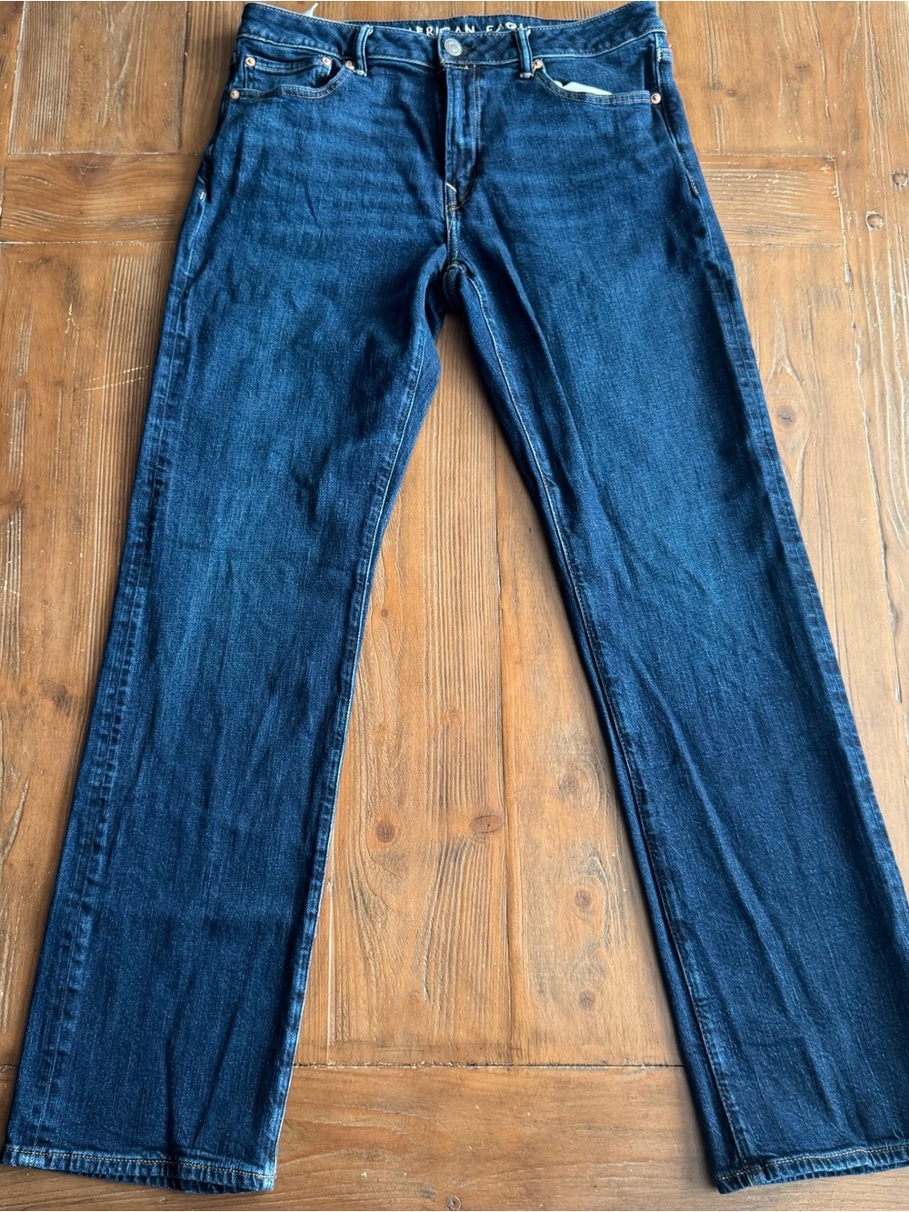 American Eagle AirFlex+ Original Bootcut Jeans Size 33x34 Dark Wash